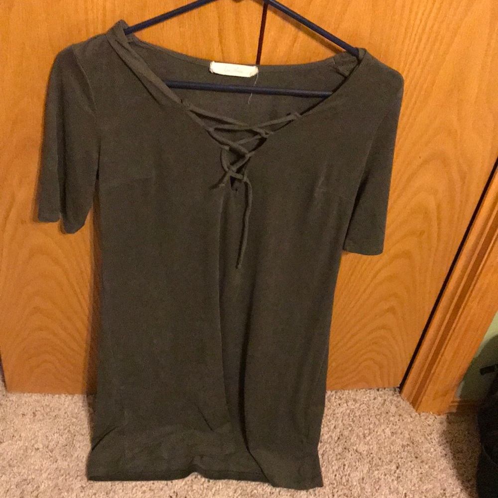 Dark green/gray dress